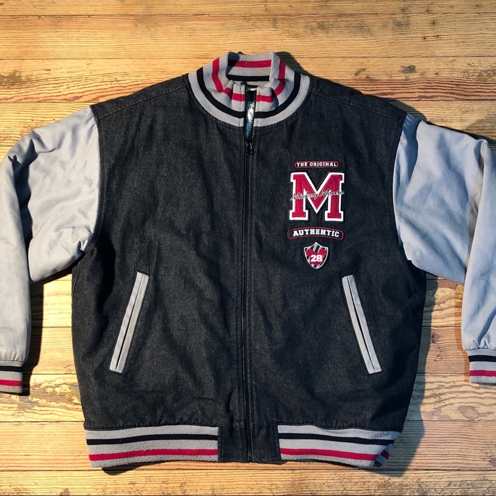 Mickey Mouse Lettermen Jacket